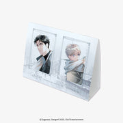 Add a special collectible to your Tale Of A Villain collection with the Photocard Set.