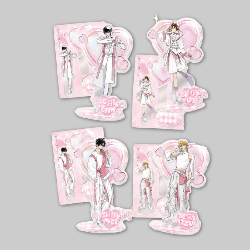 Created as part of the exclusive Toonique collaboration, this collectible acrylic stand features beautifully illustrated character artwork from Tashiro-kun, Why're You Like This.
