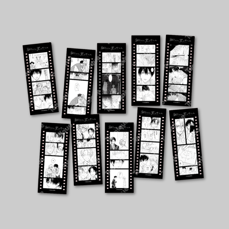 Released as part of the exclusive Toonique collaboration, this collectible film bookmark features beautifully printed artwork inspired by Tashiro-kun, Why're You Like This.