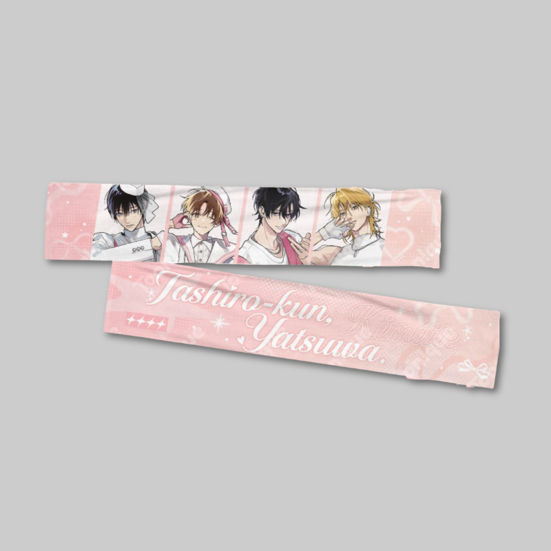 Created as part of the exclusive Toonique collaboration, this collectible slogan features beautifully printed artwork inspired by Tashiro-kun, Why're You Like This.