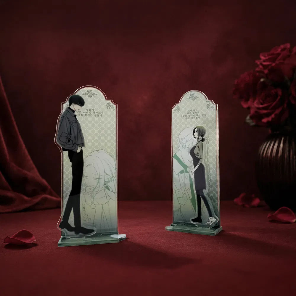 Bring the beautiful artwork of Tears on a Withered Flower to your collection with the 2026 Acrylic Stand.