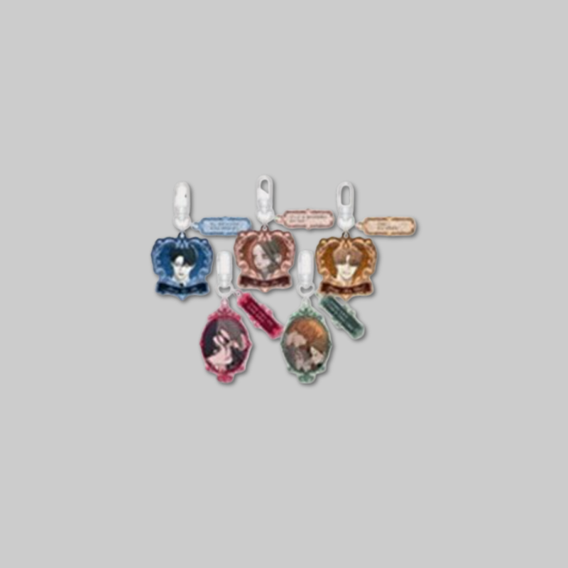 Add a sparkling touch to your everyday accessories with the Tears on a Withered Flower – Glitter Acrylic Keyring (Random).