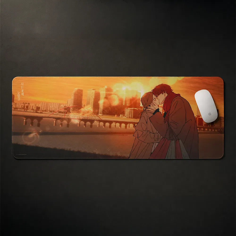 Upgrade your workspace with the Tears on a Withered Flower – Long Pad.