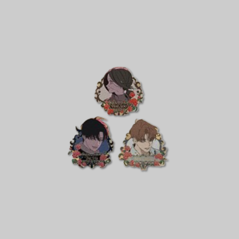 Showcase your love for Tears on a Withered Flower with the Metal Badge. 