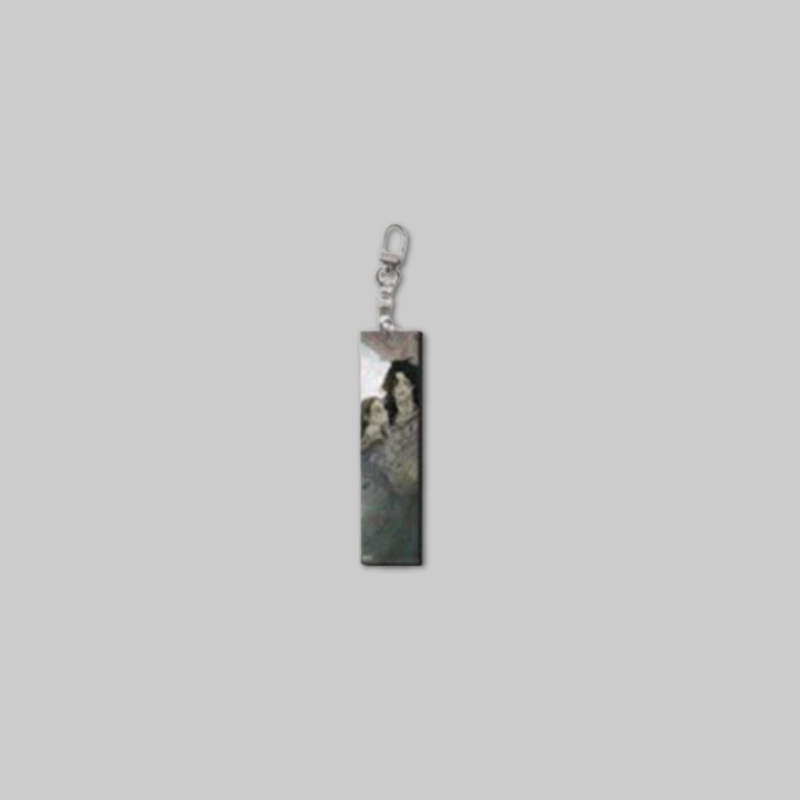 Add an elegant touch to your everyday accessories with the Tears on a Withered Flower – Mother-of-Pearl Acrylic Stick Keyring.