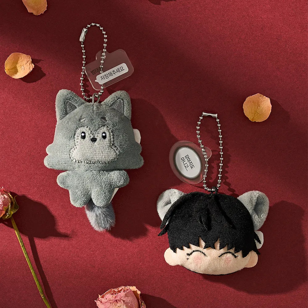 Add a soft and adorable touch to your outfit or collection with the Tears on a Withered Flower – Plush Brooch.