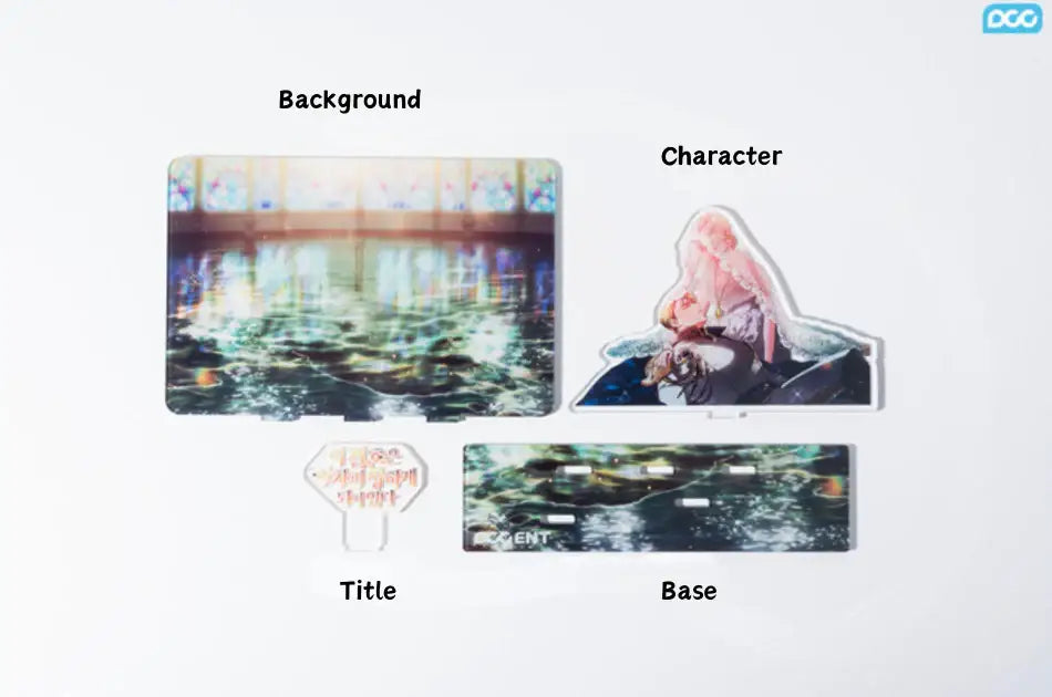 The Broken Ring: This Marriage Will Fail Anyway - Acrylic Diorama - DDCENT - Acrylic Stand - Harumio