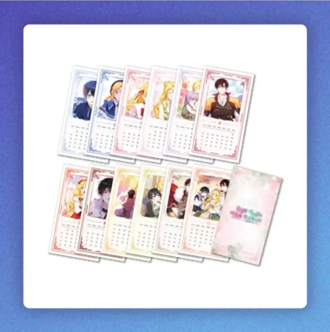 The Duke's Darling Daughter-In-Law - Mini Calendar - Toon!que - Calendar - Harumio