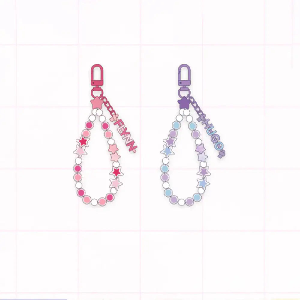 The Fox's Love Refresher - Beads Keyring - V Square - Keyring - Harumio