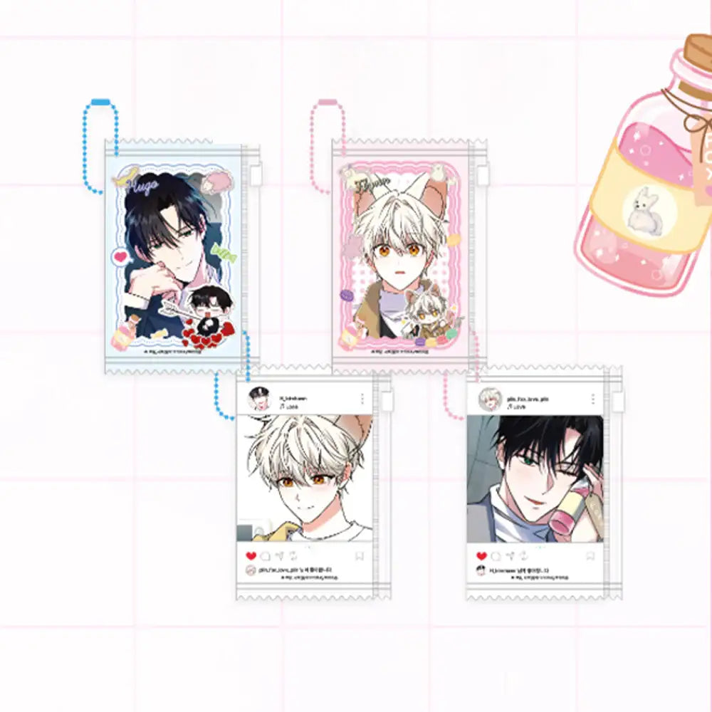The Fox's Love Refresher - Photo Card Pouch - V Square - Photo Card Holder - Harumio
