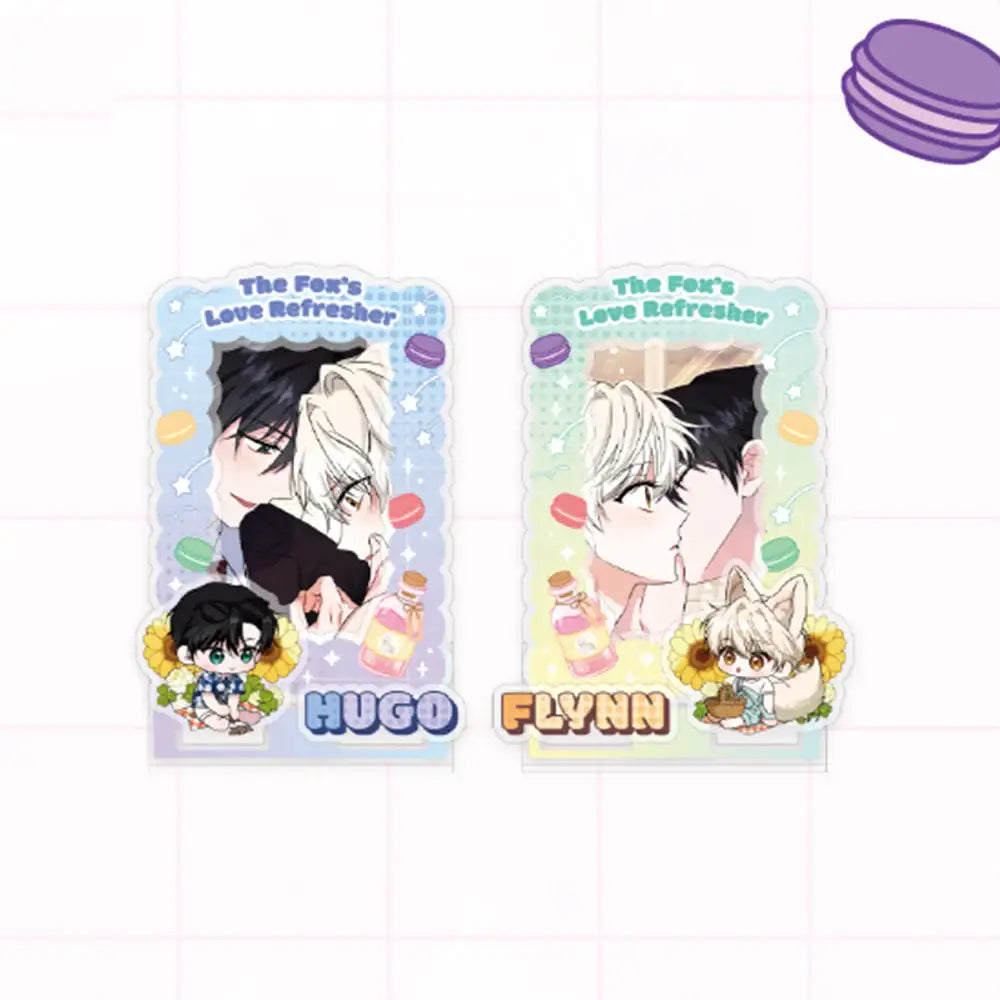 The Fox's Love Refresher - Photo Card Stand - V Square - Photo Card Stand - Harumio