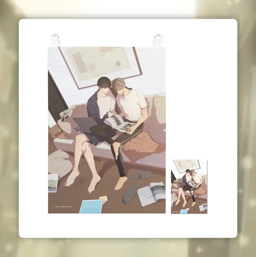 The Shape of Sympathy - Fabric Poster Set - Toon!que - Fabric Poster - Harumio