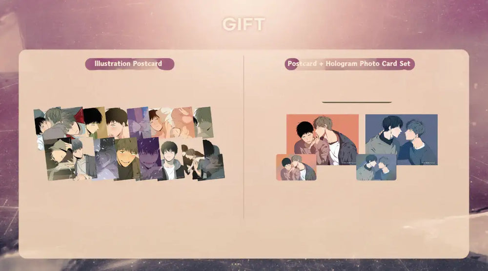 The Shape of Your Love & The Shape of Sympathy - Illustration Photocard - Toon!que - Illustration Card - Harumio