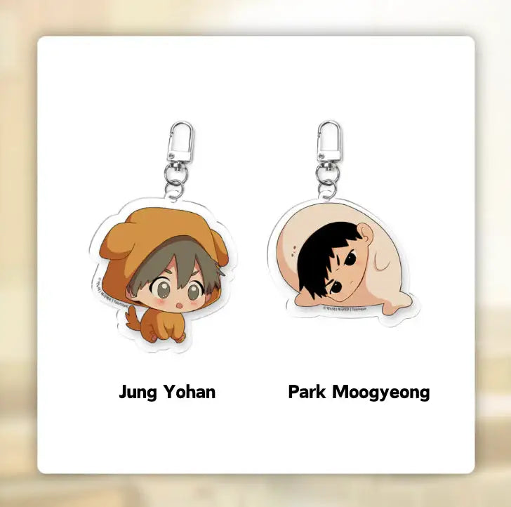The Shape of Your Love - SD Acrylic Keyring - Toon!que - Acrylic Keyring - Harumio