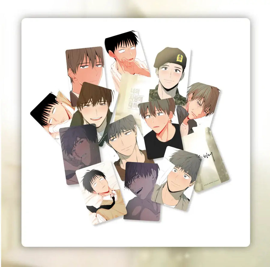 The Shape of Your Love & The Shape of Sympathy - Illustration Photocard - Toon!que - Illustration Card - Harumio