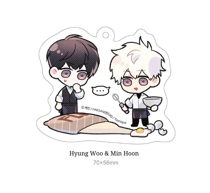 The Sweetest Man - SD Acrylic Keyring - Toon!que - Acrylic Keyring - Harumio