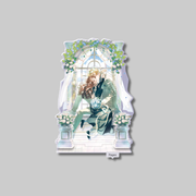 Bring your favorite characters from The Count's Secret Maid to life with this collectible 3-Tier Acrylic Stand from the pop-up collection.