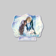 Add an elegant touch to your collection with the Silver Foil Acrylic Stand from The Count's Secret Maid Pop-Up.