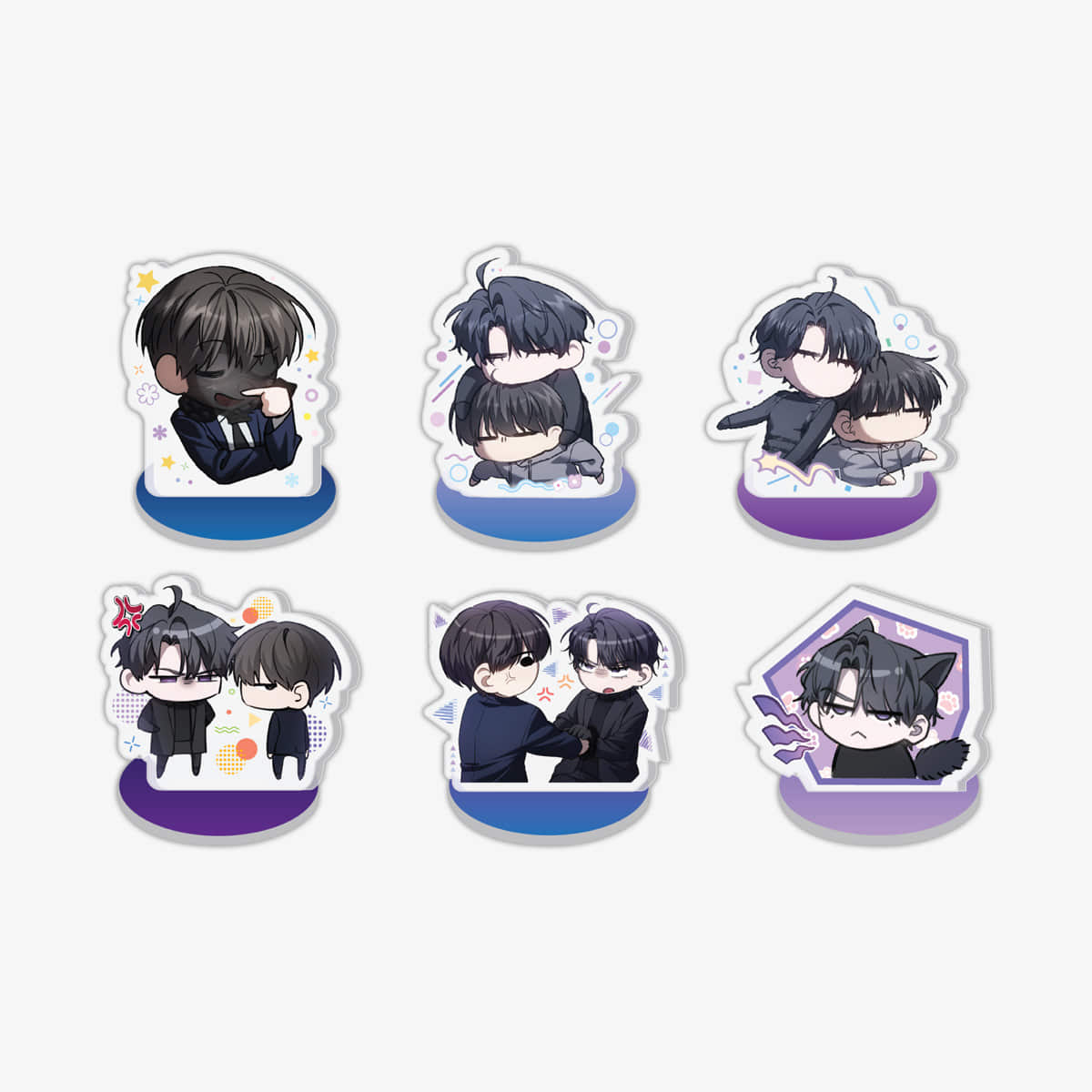 Add an adorable surprise to your collection with the The Hunter's Gonna Lay Low: Summer in Thailand – Random SD Acrylic Stand.