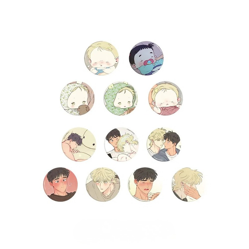 Add a collectible accessory to your manhwa merchandise collection with The Sacred Serpent's Seduction - Can Badge Ver. 1 (Random).