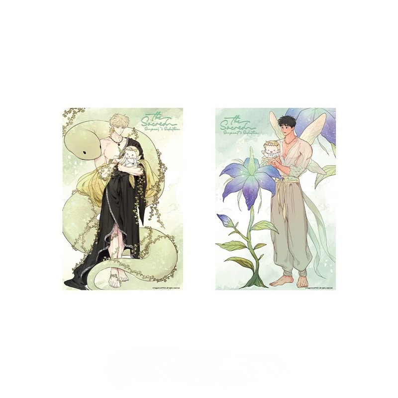 The Sacred Serpent's Seduction - Colored Paper Set (God x Fairy Ver.)