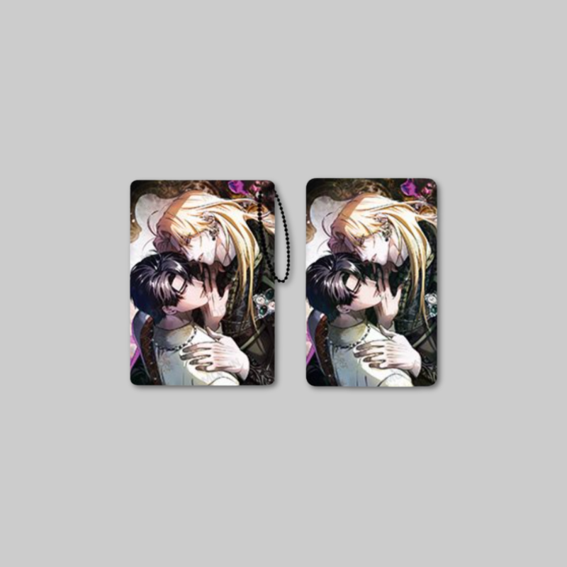 Carry a piece of the collaboration wherever you go with the The Search for Alosha x Mofun - Acrylic Photocard Keyring Set.