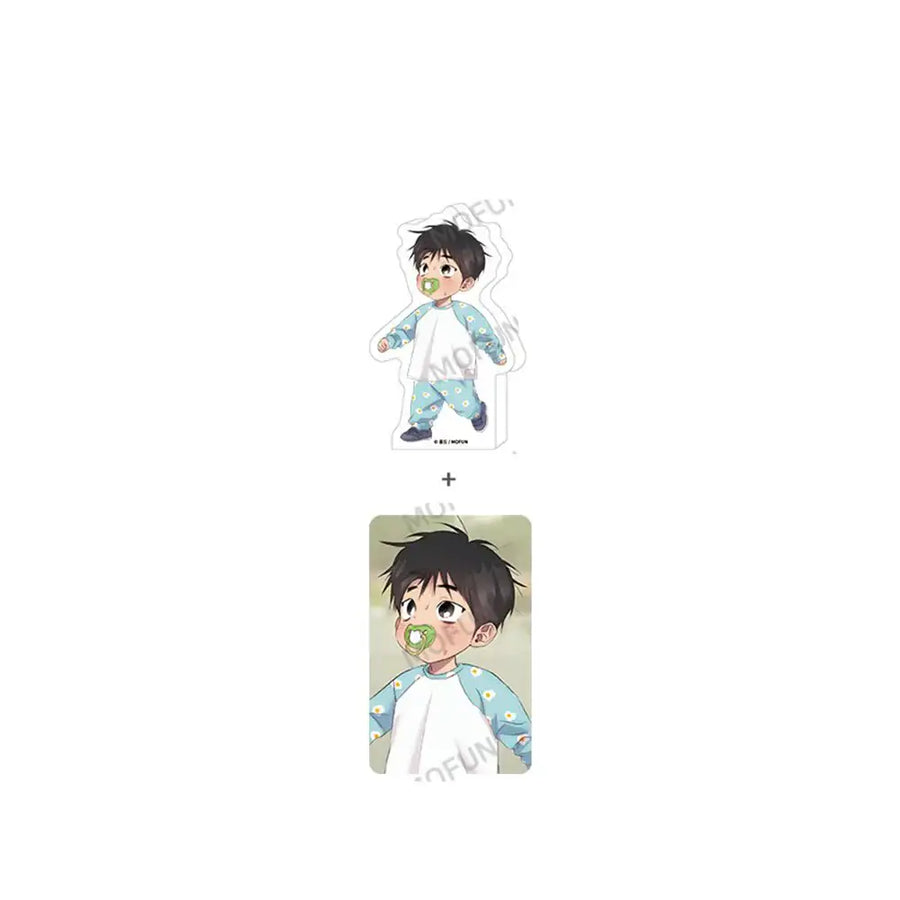 Topsy-Turvy x Mofun - Daycare AU Minipic Set - Mofun - Acrylic Stand - Harumio