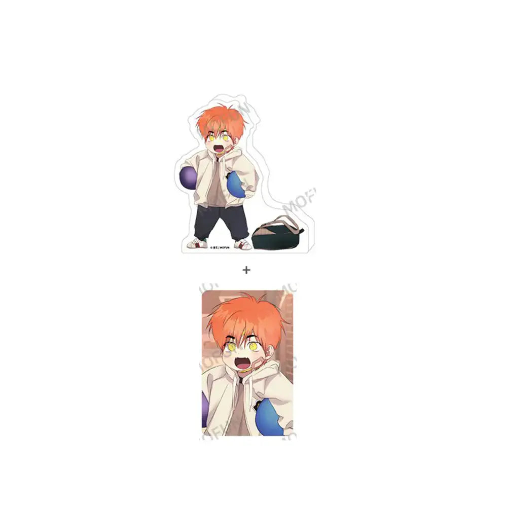 Topsy-Turvy x Mofun - Daycare AU Minipic Set - Mofun - Acrylic Stand - Harumio