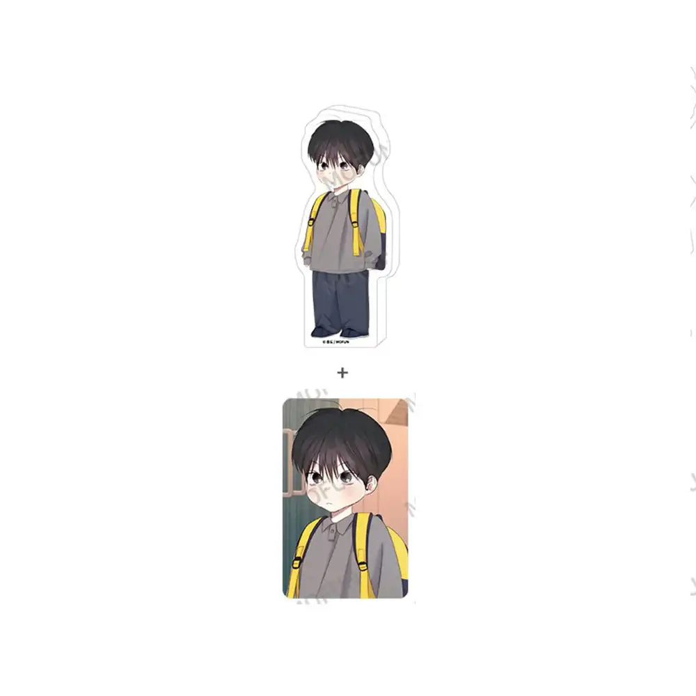 Topsy-Turvy x Mofun - Daycare AU Minipic Set - Mofun - Acrylic Stand - Harumio