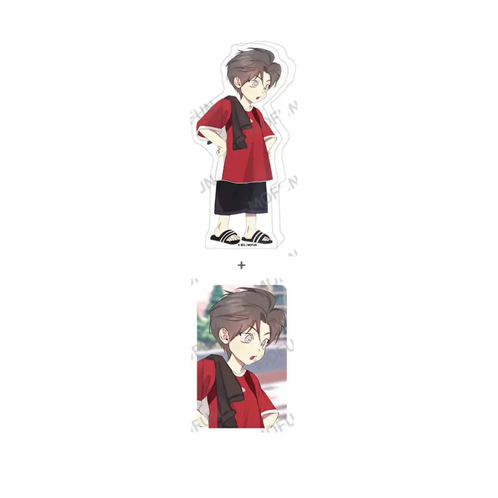 Topsy-Turvy x Mofun - Daycare AU Minipic Set - Mofun - Acrylic Stand - Harumio