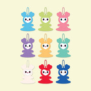 Featuring the beloved LOVELY characters in a cute sitting pose, this collectible plush combines a soft, charming design with magnetic functionality.