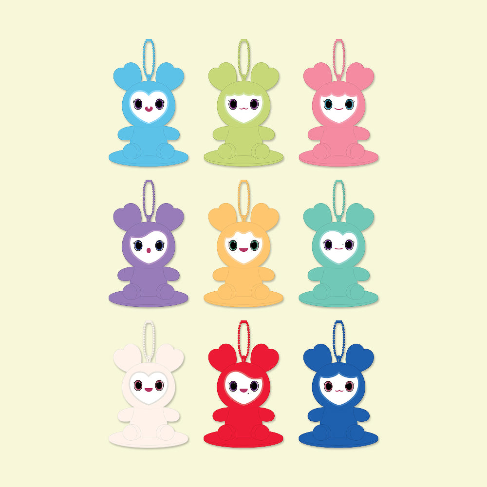 Featuring the beloved LOVELY characters in a cute sitting pose, this collectible plush combines a soft, charming design with magnetic functionality.