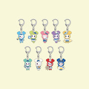 Featuring the beloved LOVELY characters in an adorable marine-themed design, this collectible metal keyring combines durable construction with charming character details.