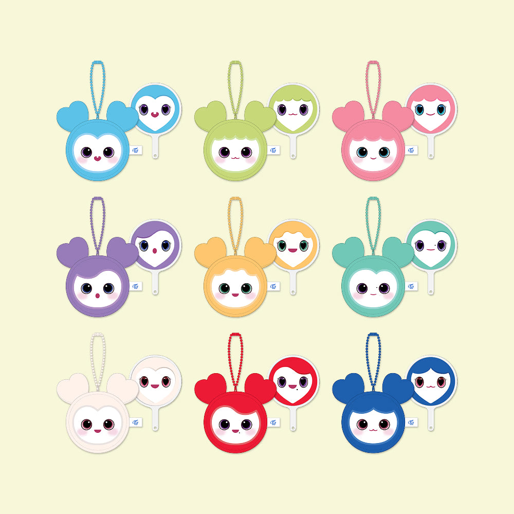 Featuring the beloved LOVELY characters, this collectible mini picket combines a cute plush design with the classic fan picket concept.