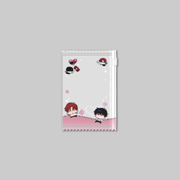 Designed with exclusive collaboration artwork from Two Tigers Too Close and BeOn Annex, this photocard pouch provides a stylish and practical way to store and carry standard-sized photocards.