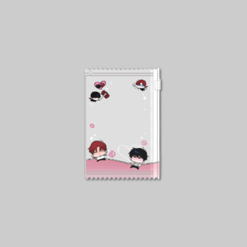 Designed with exclusive collaboration artwork from Two Tigers Too Close and BeOn Annex, this photocard pouch provides a stylish and practical way to store and carry standard-sized photocards.