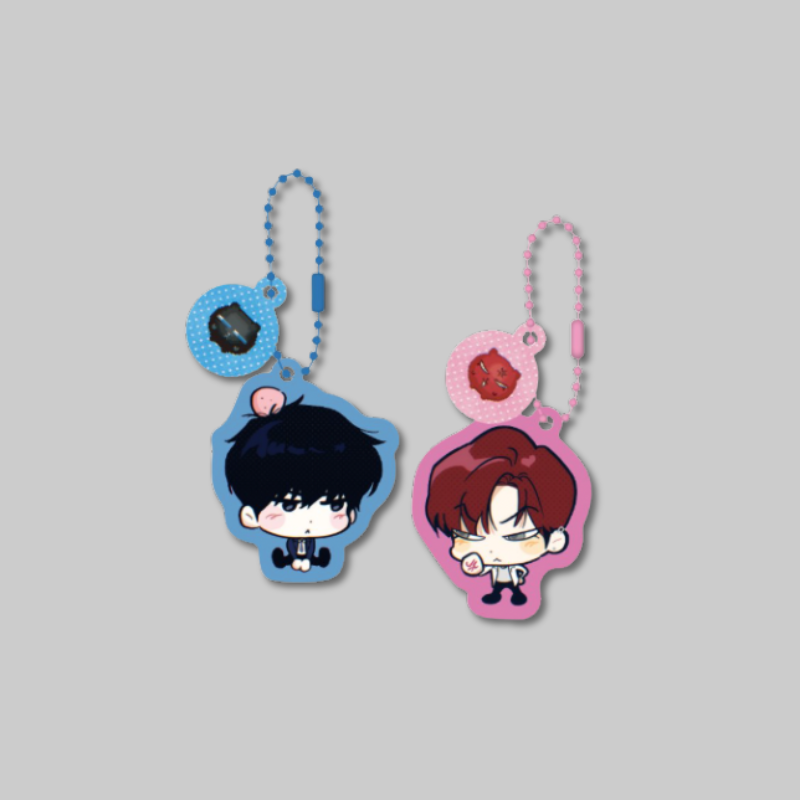 This collectible keyring features exclusive artwork from the Two Tigers Too Close and BeOn Annex collaboration.
