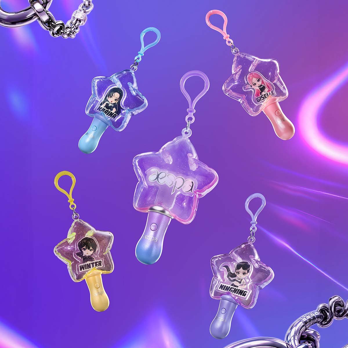Aespa x PopMart: Memorable Fix Series - Light Keyring