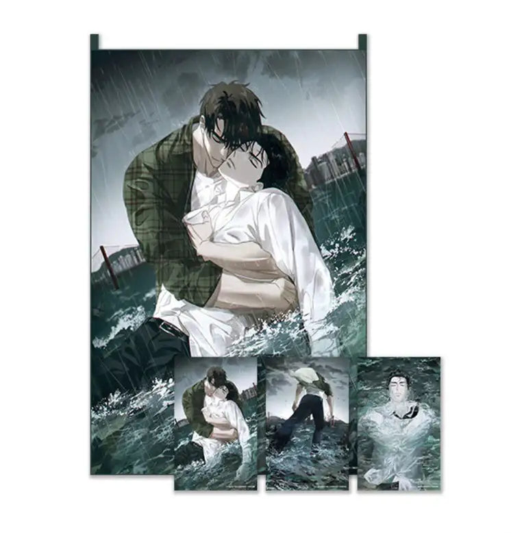 Under The Green Light : In Dreams - Fabric Poster - Mofun - Fabric Poster - Harumio