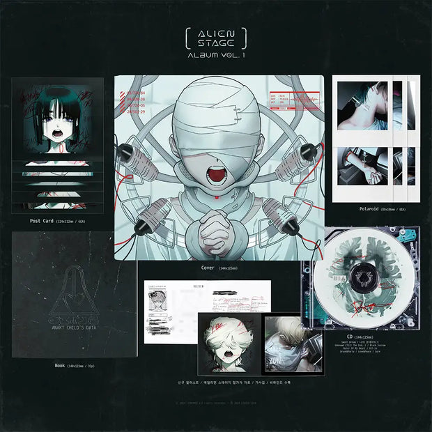 Alien Stage Albums Vol.1 & Vol.2 – Official Vinyl-Inspired Set – Harumio