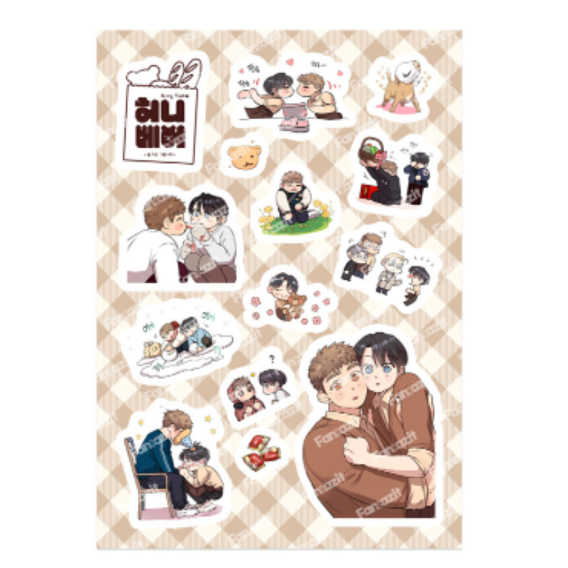 Honey Bear Romantic Cute Set