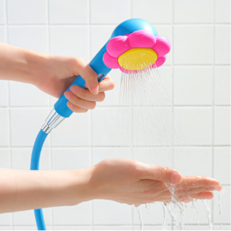 WIGGLE WIGGLE- Blooming Filter Shower Head - Pink & Blue