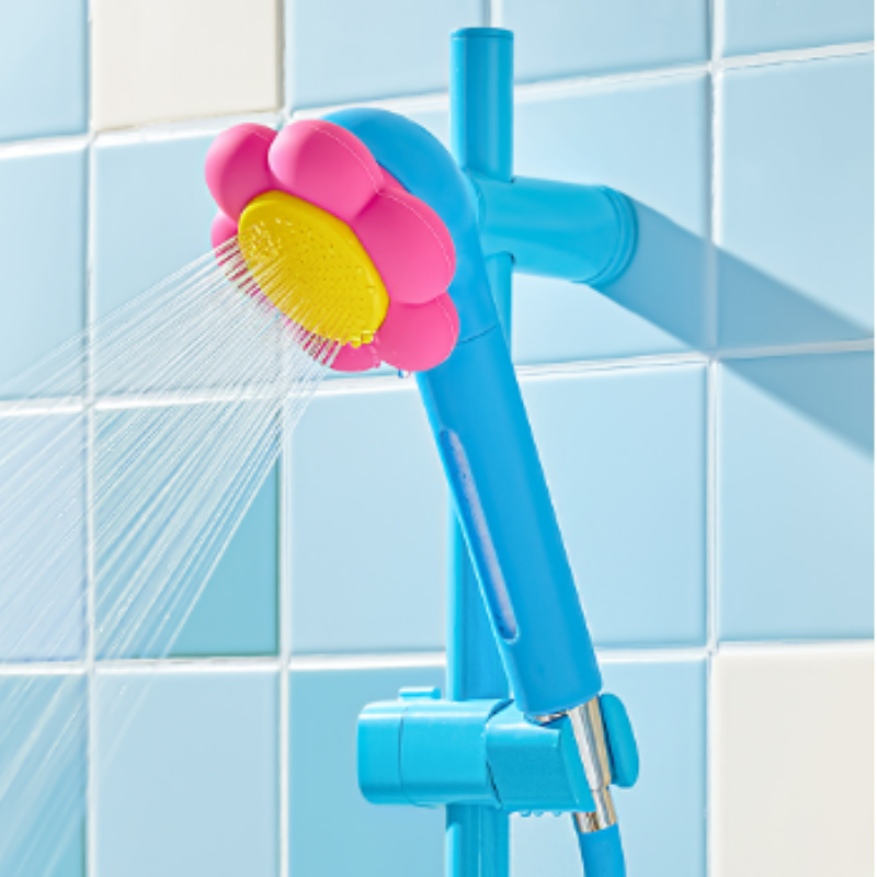 WIGGLE WIGGLE- Blooming Filter Shower Head - Pink & Blue