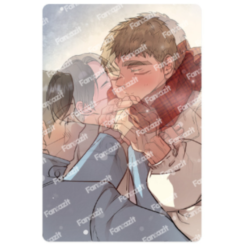 Honey Bear - Lenticular Postcard + Transparent Photocard Set