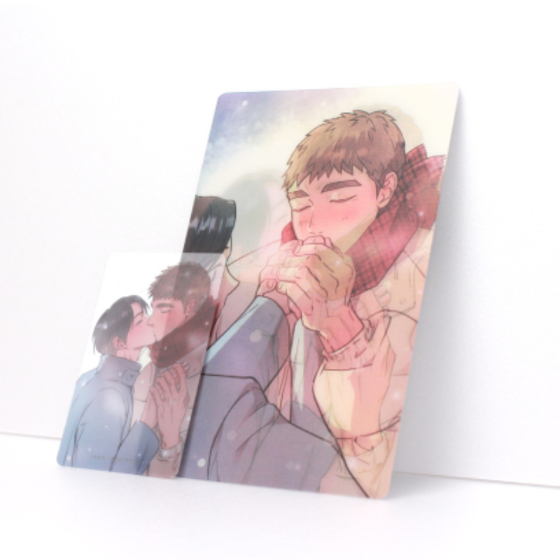 Honey Bear - Lenticular Postcard + Transparent Photocard Set