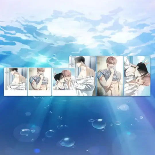 Arpeggio On Sea Surface X BeOn - Polaroid + Printed Picture Set - BeOn Cafe - Polaroid Photos - Harumio