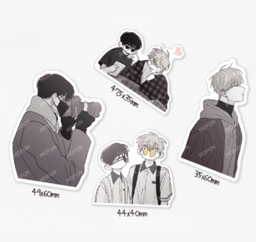 Checkmate x Mofun - Photocard Holder & Sticker Set - MOFUN - Photocard Holder - Harumio