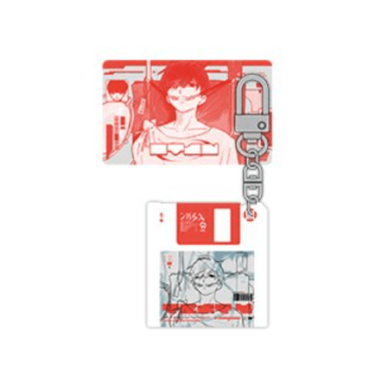 Alien Stage - Anakt Garden Collection Floppy Disk Acrylic Keyring + ID Cards - MOFUN - Acrylic Keyring - Harumio