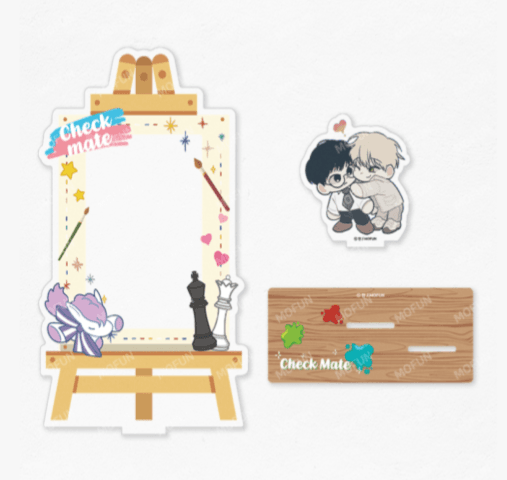 Checkmate x Mofun - Photocard Holder & Sticker Set - MOFUN - Photocard Holder - Harumio