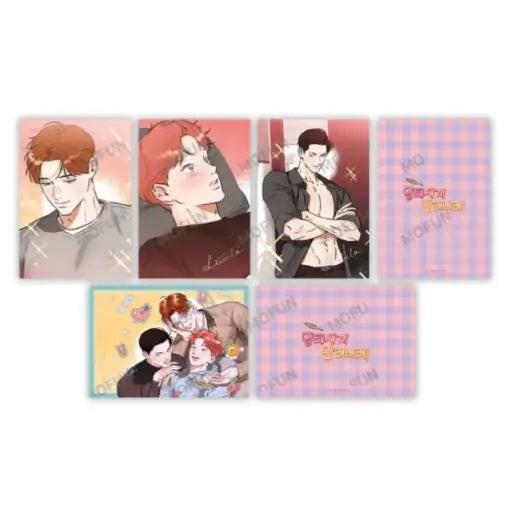 Hook, Line and Sinker x Mofun - A5 Illustration Colored Paper - MOFUN - A5 Illustration Colored Paper - Harumio